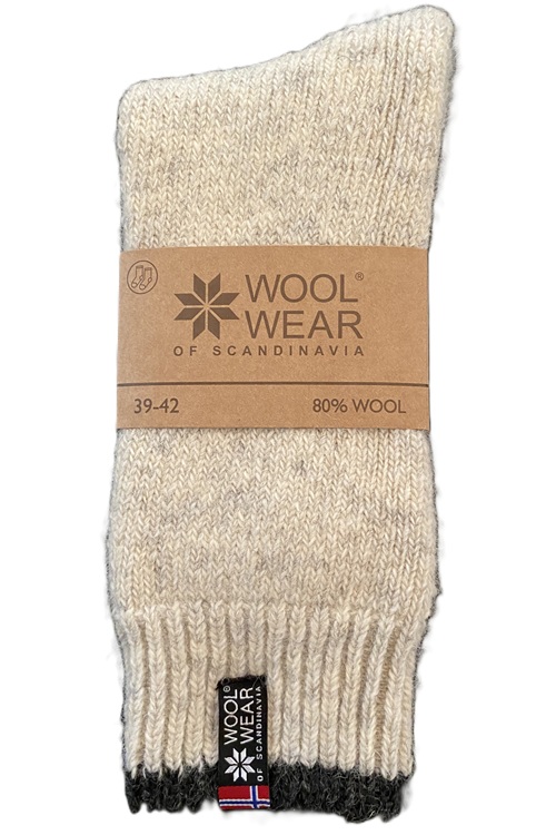 Winter socks 80% wool by WOOLWEAR of Scandinavia