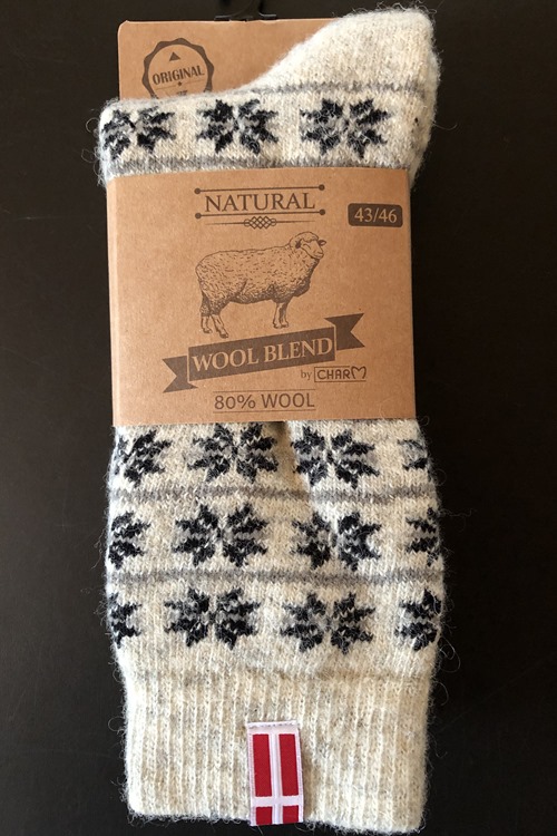 THIN MERINO WOOL SOCKS (6-12YRS)-23412