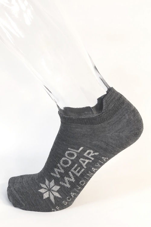Soft merino footies socks 64% merino wool by WOOLWEAR of Scandinavia