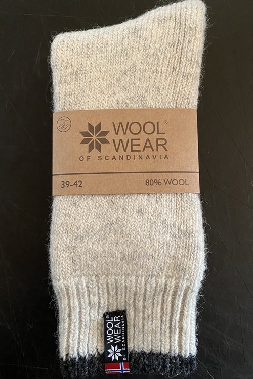 Winter socks 80% wool